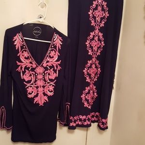 Indian Inspired skirt and top set